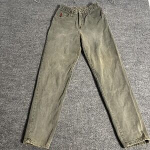 Vintage LEI Jeans Womens Size 9 Green Denim Riding‎ Wear USA 90s 2